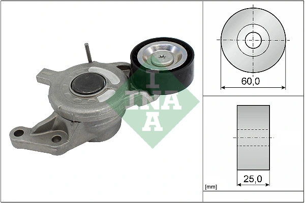 Belt Tensioner, V-ribbed belt
